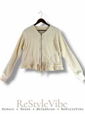 SATURDAY SUNDAY x ANTHROPOLOGIE Women’s Size XS Jacket Lightweight Bomber Style
